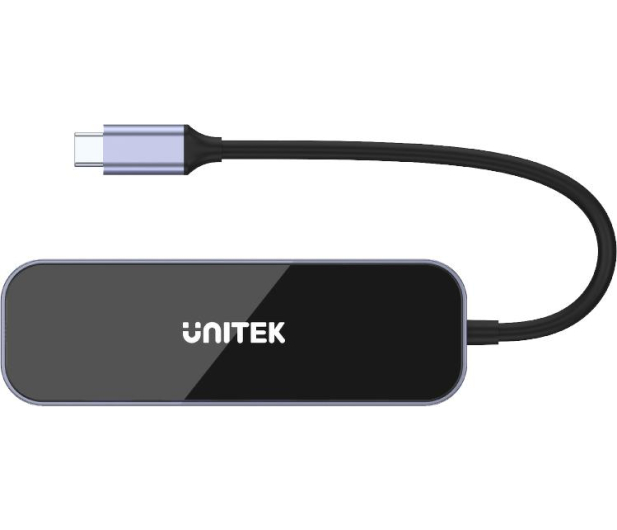 UNITEK HUB USB-C 3.1 - RJ-45, HDMI 4K, PD100W, 3x USB-A D1084A - 1062639 - zdjęcie 3